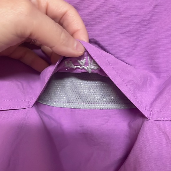 Habit size XL Purple Lightweight Button Down Short Sleeve Shirt with Pockets - Picture 13 of 16